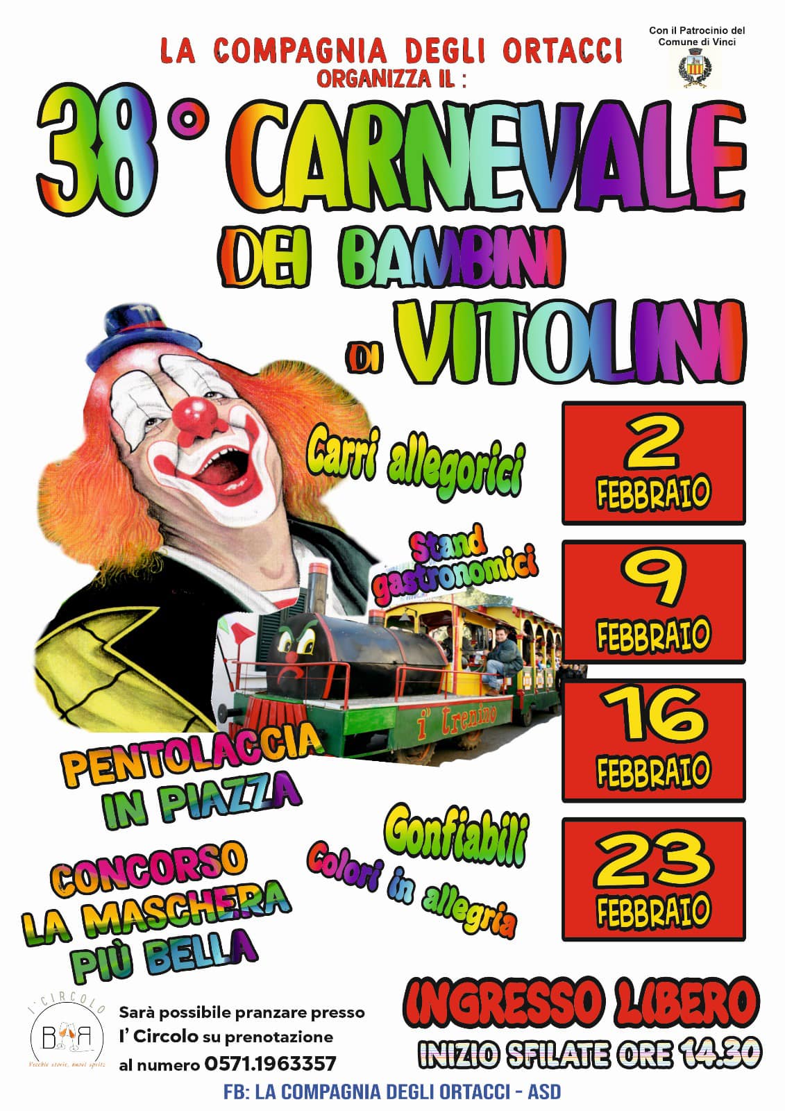 38° Carnevale di Vitolini